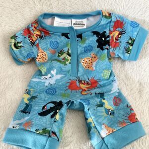 Build A Bear Workshop HTTYD How To Train Your Dragon Sleeper Outfit Toothless